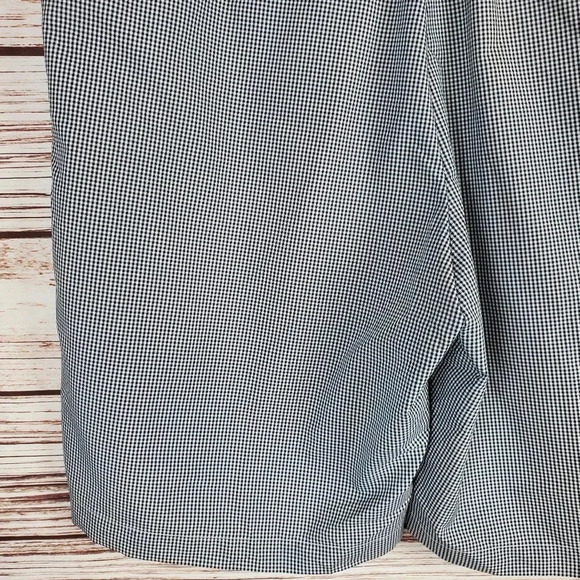 Pro Tour Cool Play Mens 36x10 Black/White Houndstooth Golf Shorts           #121 - Picture 9 of 12